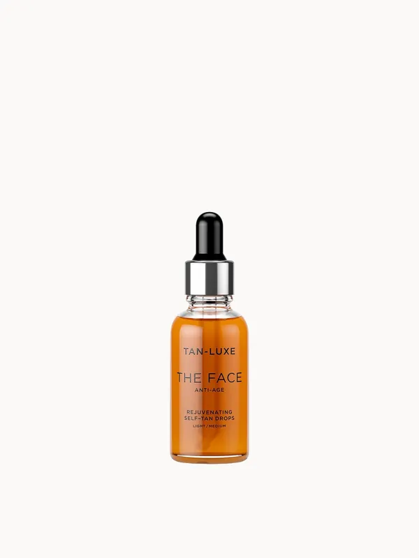 Tan-Luxe The Face Anti-Age Rejuvenating Self-Tan Drops 30ml - Light/Medium