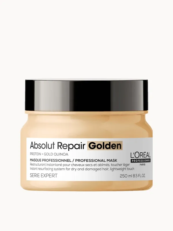 L'Oreal Professionnel Absolut Repair Gold Hydrating Hair Mask for Dry Hair - L'Oréal Professionnel