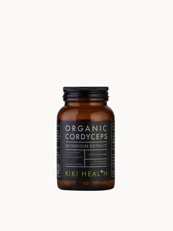 KIKI Health Organic Cordyceps Extract Mushroom (60 Vegicaps)