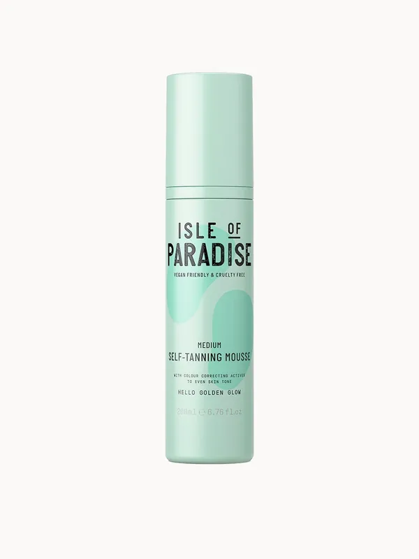Isle of Paradise Self-Tanning Mousse - Medium 200ml