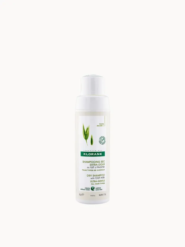 KLORANE Eco-Friendly Dry Shampoo with Oat Milk for All Hair Types 50g