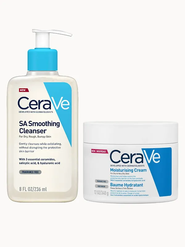 CeraVe Soften and Smooth Bundle - The Ordinary