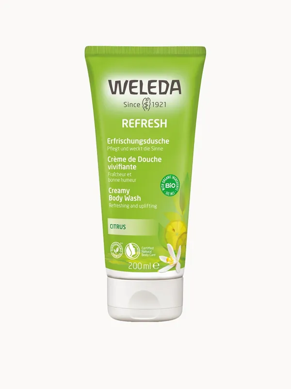 Weleda Citrus Refresh Creamy Body Wash 200ml