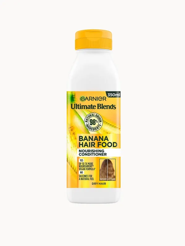Garnier Ultimate Blends Nourishing Hair Food Banana Conditioner For Dry Hair 350ml - Maybelline