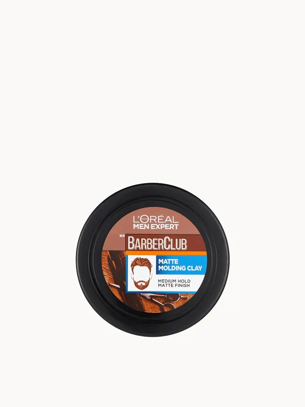 L'Oreal Men Expert Barber Club Messy Clay 75ml - L'Oréal Men Expert