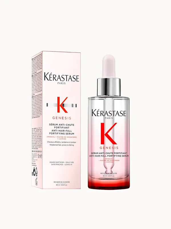 Kérastase Genesis Hair Serum, Leave-In Conditioner, For Hair Fall, With Caffeine, Anti-Chute Fortifiant, 90ml