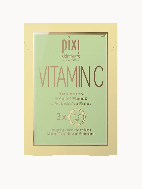 PIXI Vitamin-C Sheet Mask (Pack of 3)