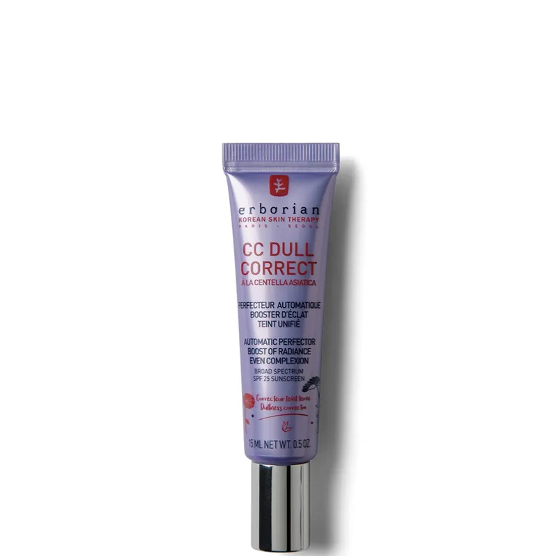 Erborian CC Dull Correct - Colour Correcting Anti-Dull Cream With Brightening Effect SPF25 Travel Size 15ml