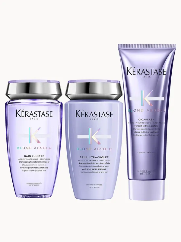 Kérastase Blond Absolu Shine, Strength and Neutralising Trio