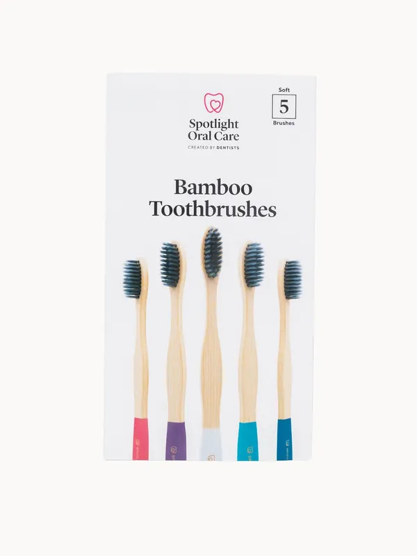 Spotlight Oral Care Bamboo Toothbrush Pack (Pack of 5) - Marvis