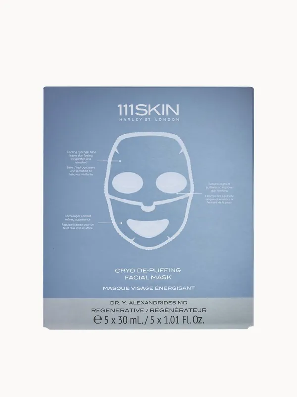 111SKIN Cryo De-Puffing Energy Mask Box (Pack of 5)