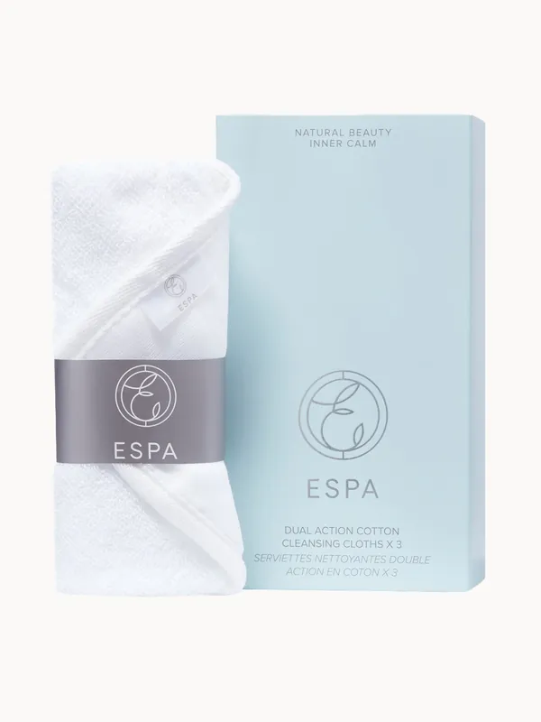 ESPA Dual Action Cotton Cleansing Cloths (Set of 3) - Eve Lom