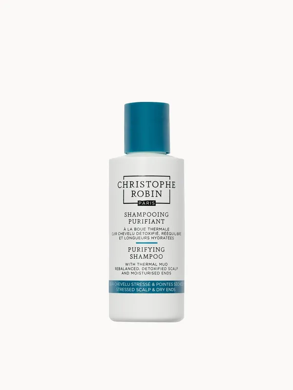 Christophe Robin Purifying Shampoo with Thermal Mud 75ml