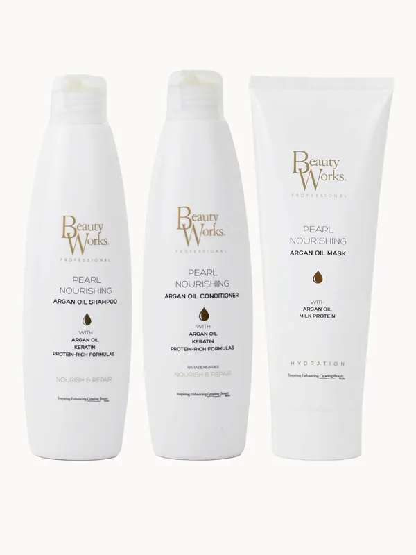 Beauty Works Pearl Nourishing Smoothing Trio