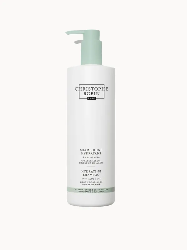Christophe Robin Hydrating Shampoo with Aloe Vera 500ml