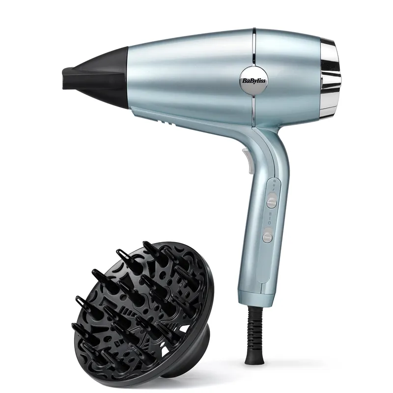 BaByliss Hydro Fusion Anti Frizz Hair Dryer with Diffuser - Beauty Works