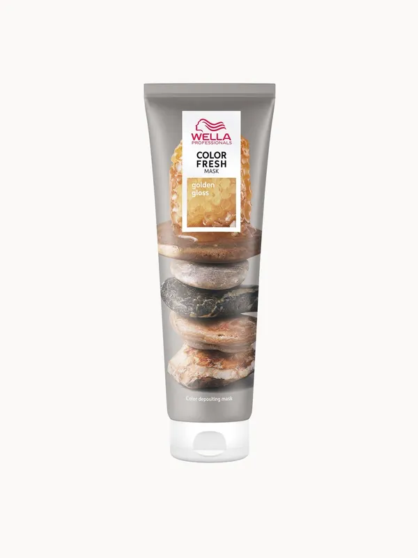 Wella Professionals Care Color Fresh Semi-Permanent Colour Mask - Golden Gloss 150ml