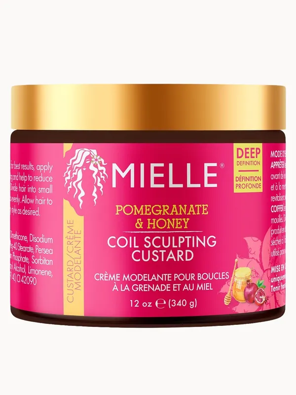 Mielle Organics Pomegranate and Honey Coil Sculpting Custard 340g - Camille Rose