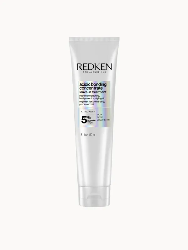 Redken Acidic Bonding Concentrate Leave-In Treatment, Bond Repair for Damaged Hair with Heat Protection 150ml