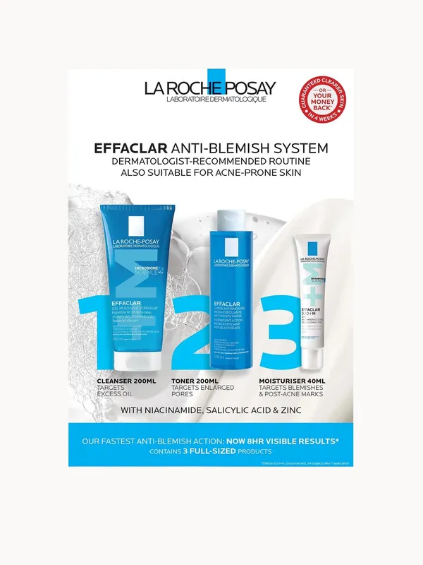 La Roche-Posay Effaclar 3-Step Anti Blemish System 440ml
