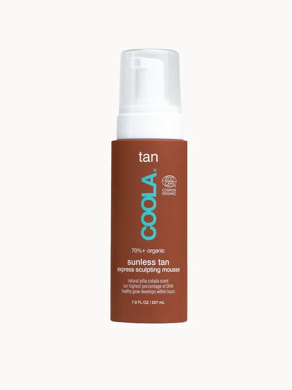 COOLA Organic Sunless Tan Sculpting Mousse (7 fl oz)