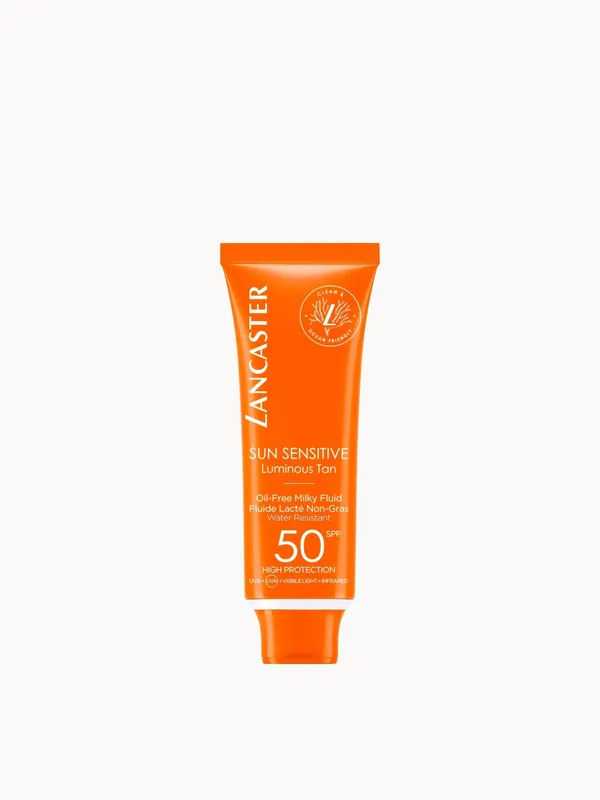 Lancaster Sun Sensitive Oil-Free Face Sun Protection Cream SPF50 50ml