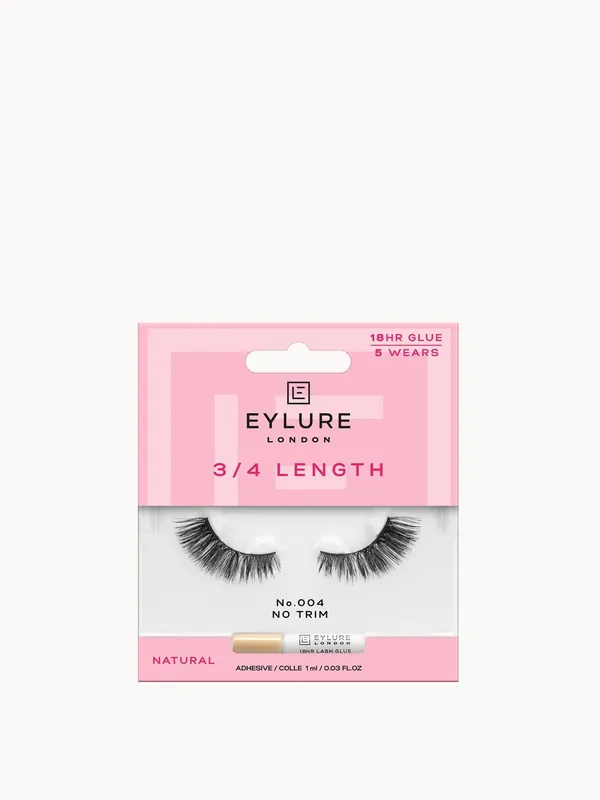 Eylure False Lashes - 3/4 Length No. 004