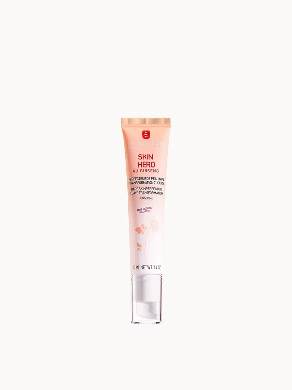 Erborian Skin Hero - Non-Tinted Bare Skin Perfector - 7 Day Skin Transformation 40ml