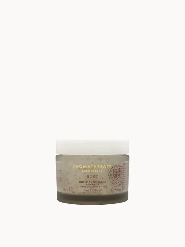 Aromatherapy Associates Rose Triple Exfoliator 50ml