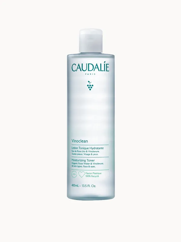 Caudalie Vinoclean Moisturising Toner with Rose Water 400ml