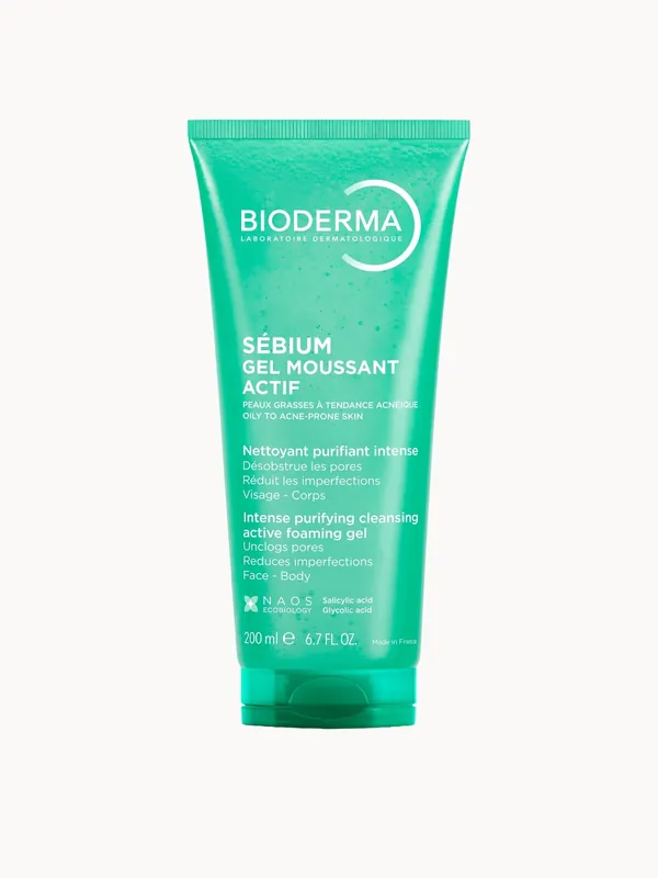 Bioderma Sebium Actif Intense Purifying Foaming Gel Cleanser 200ml