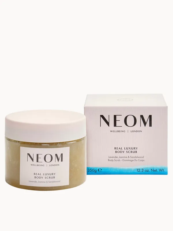 NEOM Wellbeing Real Luxury Body Scrub 332g - Elemis