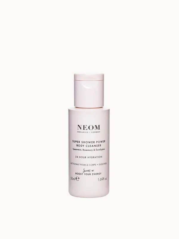 NEOM Wellbeing Super Shower Power Body Cleanser 50ml - Jimmy Choo