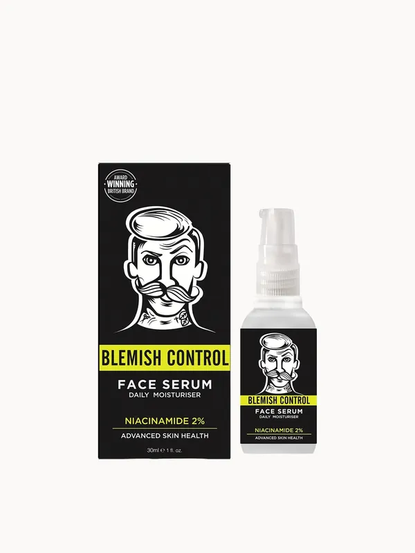 BARBER PRO Blemish Control Niacinamide 2% Face Serum 30ml - Weleda