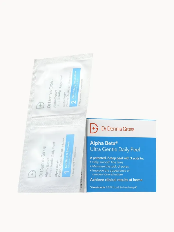 Dr. Dennis Gross Skincare Alpha Beta Ultra Gentle Daily Peel 5 Treatments - Dr Dennis Gross