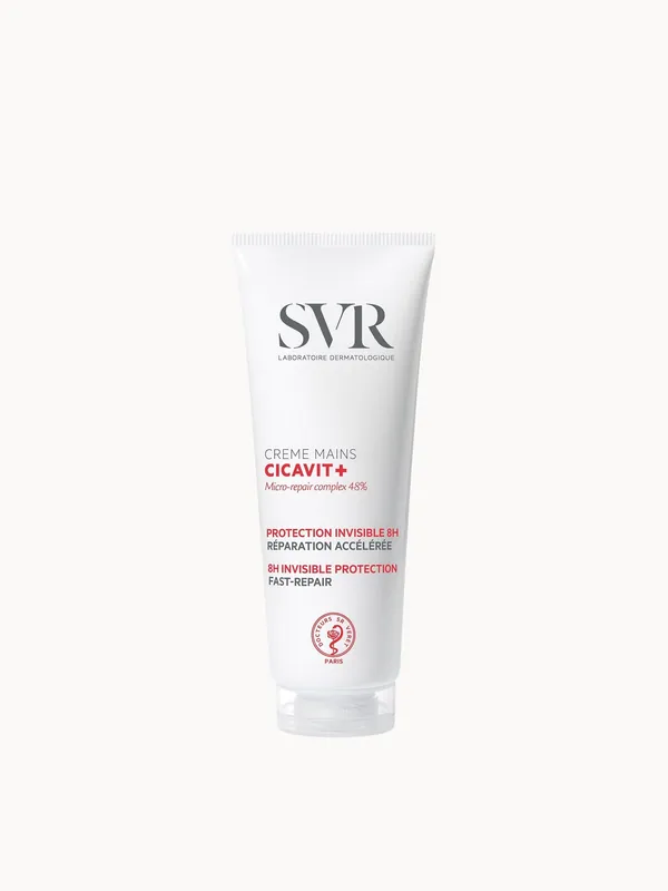 SVR CICAVIT+ 8Hr Repairing Protective Hand Cream for Extremely Dry, Damaged Skin, 75g - La Roche-Posay