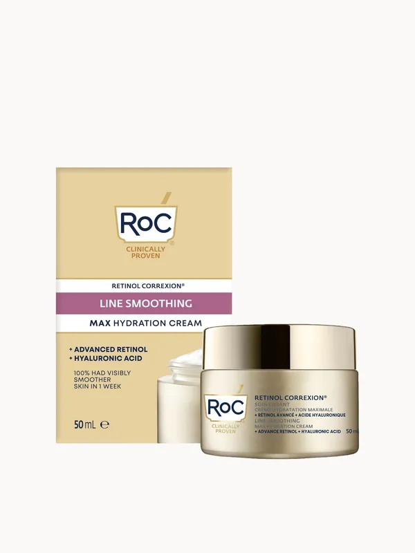 RoC Retinol Correxion Line Smoothing Max Hydration 50ml - RoC Skincare