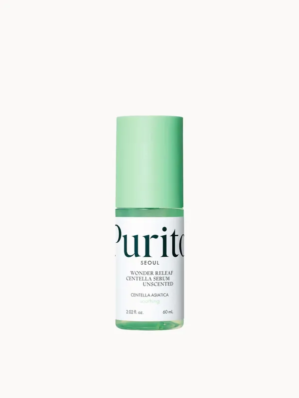 PURITO Wonder Releaf Centella Unscented Serum 60ml - Cetaphil