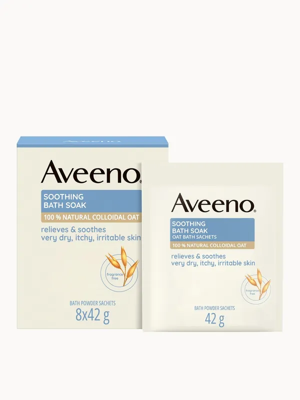 Aveeno Soothing Bath Soak 8 x 42g