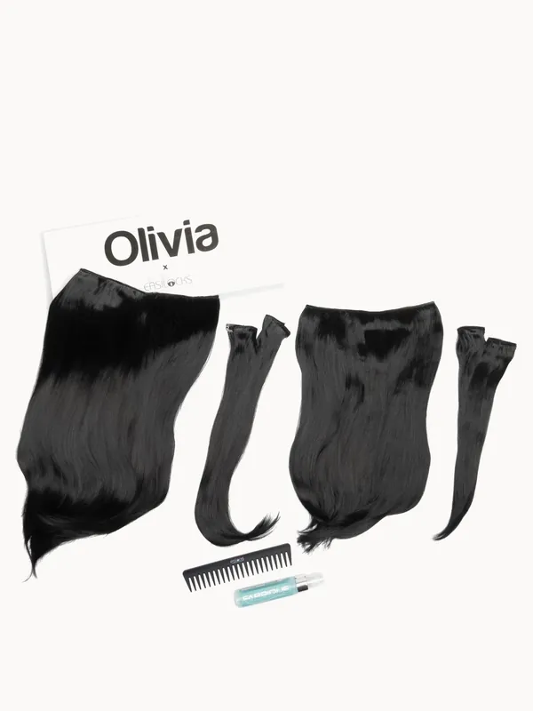 Olivia X Easilocks Straight Collection - Ebony