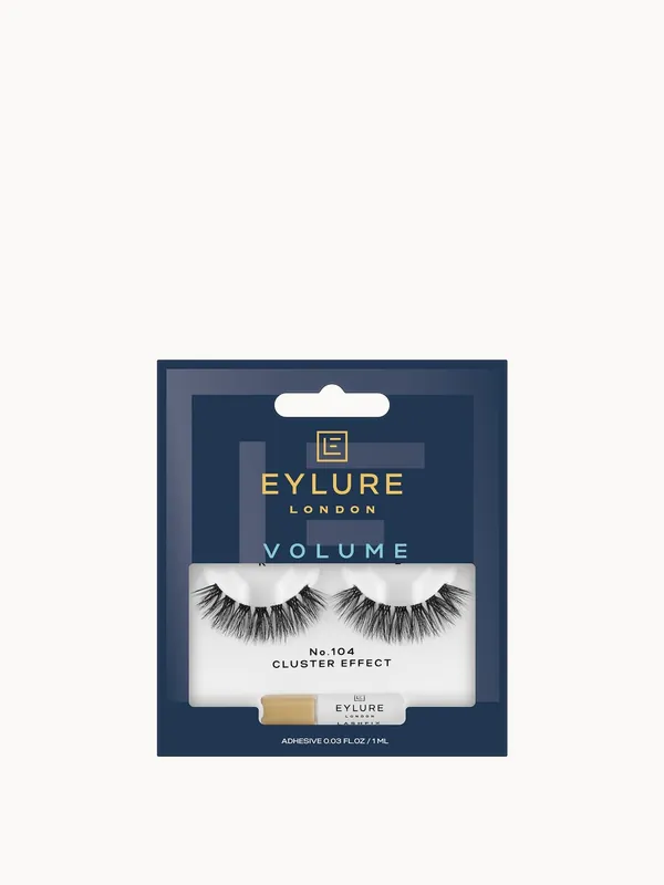 Eylure False Lashes - Volume Cluster Effect No. 104