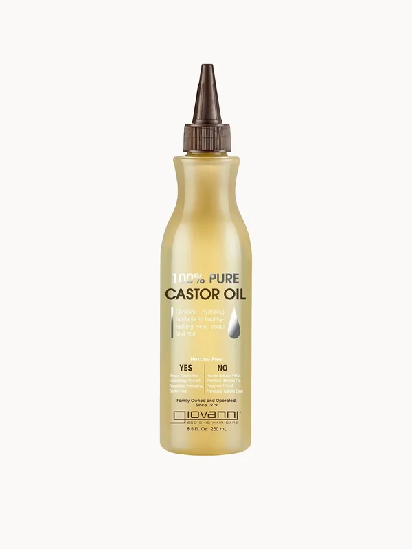 Giovanni 100% Pure Castor Oil 250ml - Beauty Works