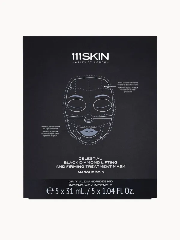 111SKIN Celestial Black Diamond Lifting and Firming Treatment Mask Box 155 ml