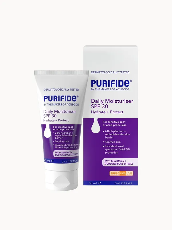 PURIFIDE by Acnecide Daily Moisturiser SPF30 cream 50ml