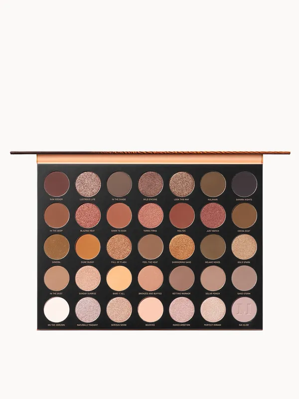 Morphe 35U Gilded Desert Artistry Palette - Real Techniques