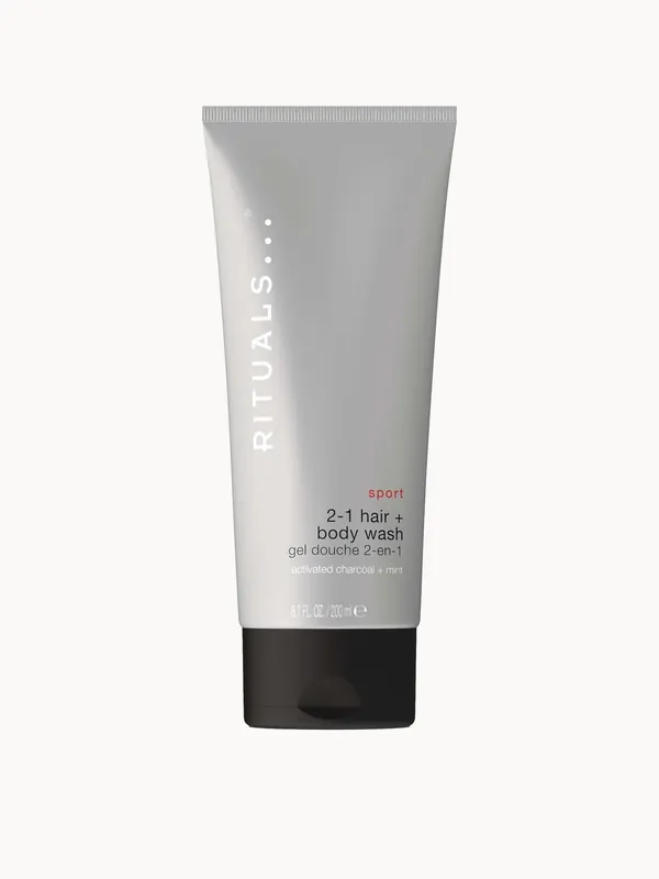 RITUALS Sport Collection Refreshing Charcoal & Mint Complex Shampoo & Body Wash 200ml