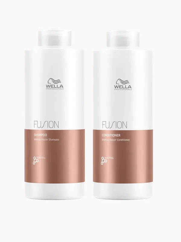 Wella Professionals Fusion Repair Shampoo and Conditioner Super Size Regime Bundle - Wella Professionals Care