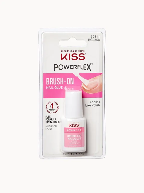 Kiss Powerflex Glue Brush on Nail Glue 23g - NYX Professional Makeup