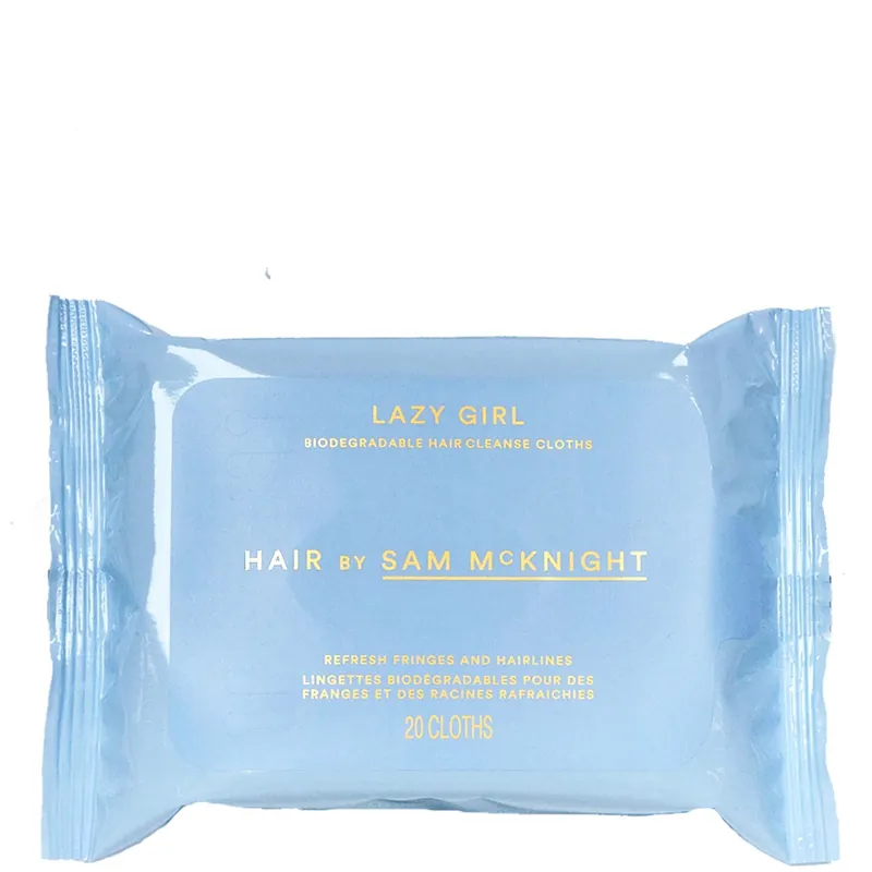 Hair By Sam McKnight Lazy Girl Biodegradable Hair Cleanse Cloths (20 Wipes) - Medik8