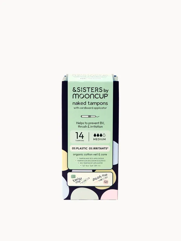 Mooncup Eco-Applicator Tampons - Medium (14 pack)